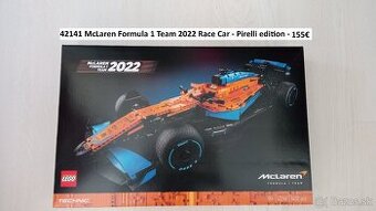 Predám nové Lego Technic 42141 McLaren Formula 1 - Pirelli