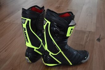 Moto čižmy Gaerne GP1 - velkost 42 / 8 - krasne neonove