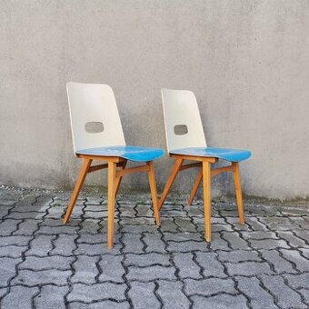 1 kus Retro stolicka TON 1960 Vintage