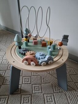 Motorický stolík s aktivitami Janod - autá