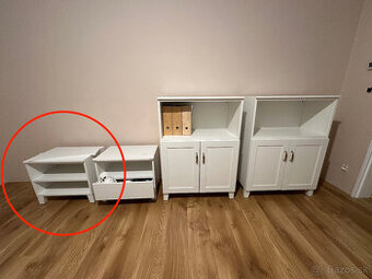 IKEA PLATSA – Nočný stolík / Mini komoda (60x42x53 cm) ako n