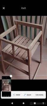 Stolička na kŕmenie - 1