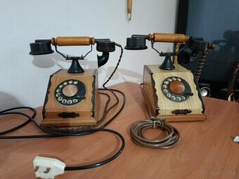 2x Starožitny telefon Tesla