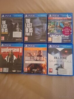 Predam hry na ps4