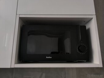 Mikrovlnná rúra Amica čierna "