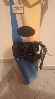 Predám snowboard dosku + viazanie 145cm