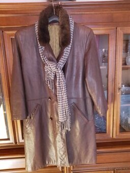 Kožený dámsky kabát Scout