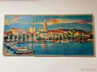 Keramický obraz Split – moderná dekorácia na stenu