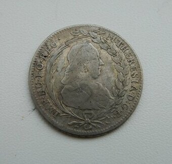 Predám 20 grajciar 1769 I.C.S.K.  Mária Terézia