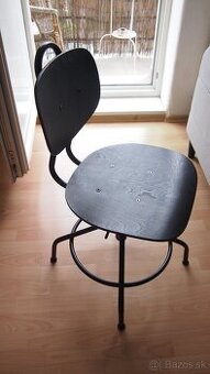 OTOčNá STOLIčKA, čIERNA - KULLABERG, IKEA