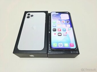 Apple Iphone 11 PRO MAX SILVER v topstave ,BATERKA 100%