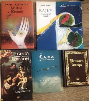 Balík 5 kníh: Pastirčák, Špidlík, Čajka, Lagerlöfová…