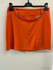 Dámska štýlová oranžová sukňa Rinascimento