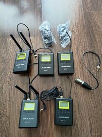 Set bezdrôtových UHF mikrofónov MAILADA WM-10 a WM-9 - 1
