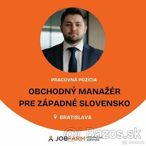 Obchodník/čka Západné Slovensko| Bratislava| 1 500 - 2 500 €