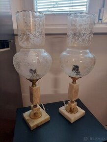 Dve onyx lampy - 1