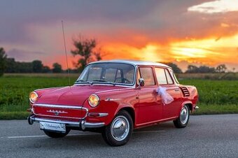 Škoda 1000MB svadba, svadobné auto, marketing