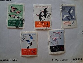Známky - Vtáctvo, ZSSR - 1