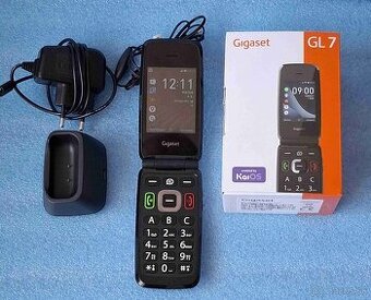 Tlačidlový mobilný telefón Gigaset GL7