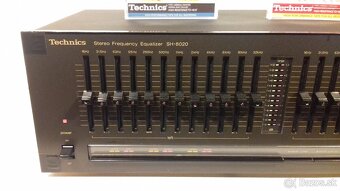 2x12 pasmovy equalizer TECHNICS SH-8020, vyroba JAPAN =ae70