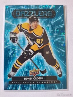 Hokejové kartičky Sidney Crosby dazzlers blue