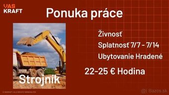 Hľadáme Strojníkov - NEMECKO - 7600 €