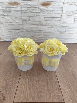 Kytice zo saténových ruží