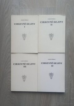 Jozef Špirko Cirkevné dejiny 1-4