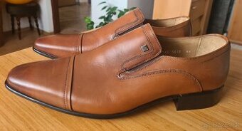 Pánske kožené topánky