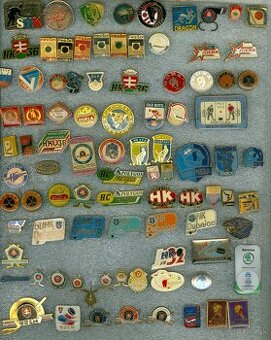 Predám hokejové odznaky Slovenské