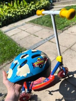 Kolobežka Mondo Cars + prilba