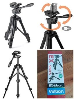 nový statív (Tripod)Velbon EX-Macro