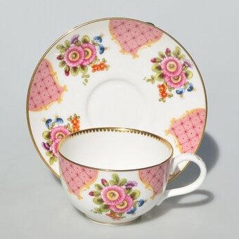 Vintage porcelánový dvojset z Anglicka