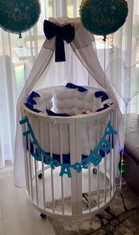 Detská rastúca postieľka MIMIKO 9v1.