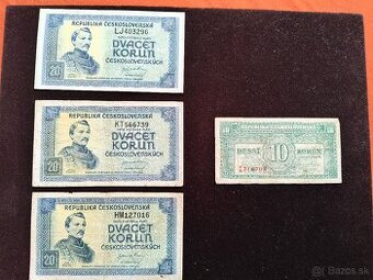 BANKOVKY: LONDÝNSKÁ EMISIA- 1945