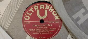 šelakové platne stredná velkosť slovenské