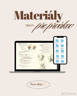 Materiály pre medikov