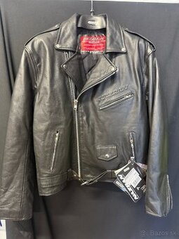 Kožená bunda Nazran - sidovka - krivák