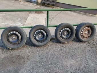 Zimná sada disky 5x112 R16 pneumatiky 205/55 Seat Leon