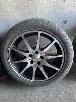 ALU disky 16 sada 4ks s letnymi pneu Dunlop
