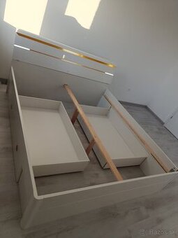 Nová Manželská posteľ s úlož. priestorom 180x200