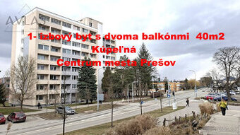 1.izbový byt s dvoma balkónmi po kompletnej rekonštrukcii