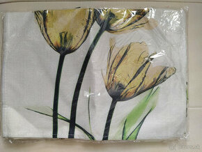 NOVÝ jarný / letný behúň na stôl s tulipánmi (osobný odber)