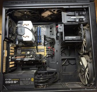 Predám výkonný herný PC – i5 4670K, GTX 1660, 32GB RAM