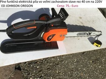 Reťazová píla Ed Johnson OREGON elektrická na 220 V