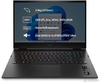 HP Omen 16-Core i7 14700HX-32GB-1TBSSD-RTX4070-8GB-2560x1440