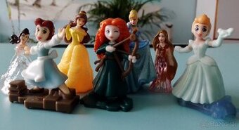 Set 7 Disney princezien+ 2 vymaľovánky+1 časopis