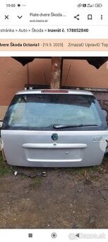 Predám piate dvere škoda Octavia 1