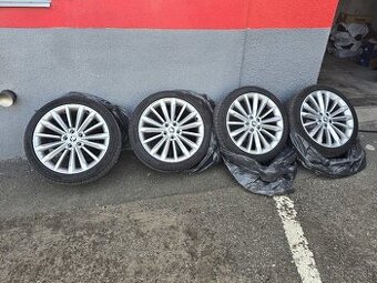 Predám Alu disky R19 SKODA TRINITY+letne pneu 235/40 R19