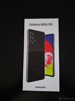 Predám Samsung A52s 5G čierny